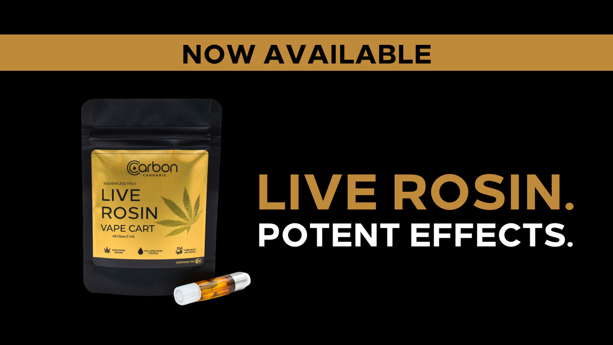Carbon Cannabis' Live Rosin THCa Vape Carts: Pure, Potent, and Flavorf Carbon Cannabis' Live Rosin THCa Vape Carts: Pure, Potent, and Flavorf