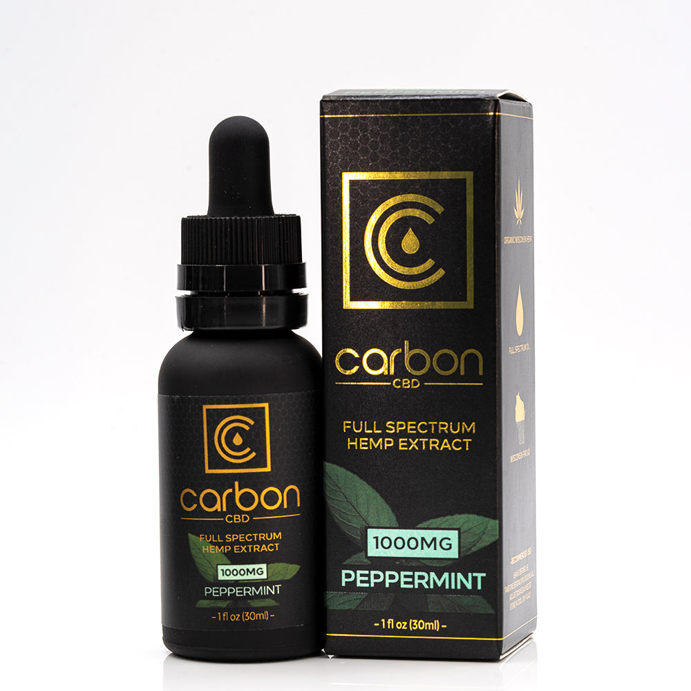 Full Spectrum CBD Oil Tincture 1000–2500mg | Carbon Cannabis
