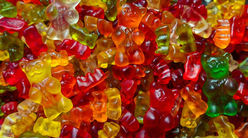 Tons of gummy bears