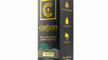 carbon full spectrum hemp extract box
