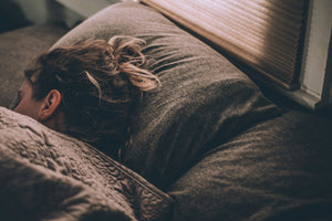 head on pillow sleeping
