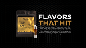 Meet the Strains: A Flavor Guide to Our Live Rosin Vapes