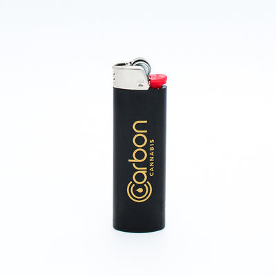 Carbon Cannabis branded Bic lighter